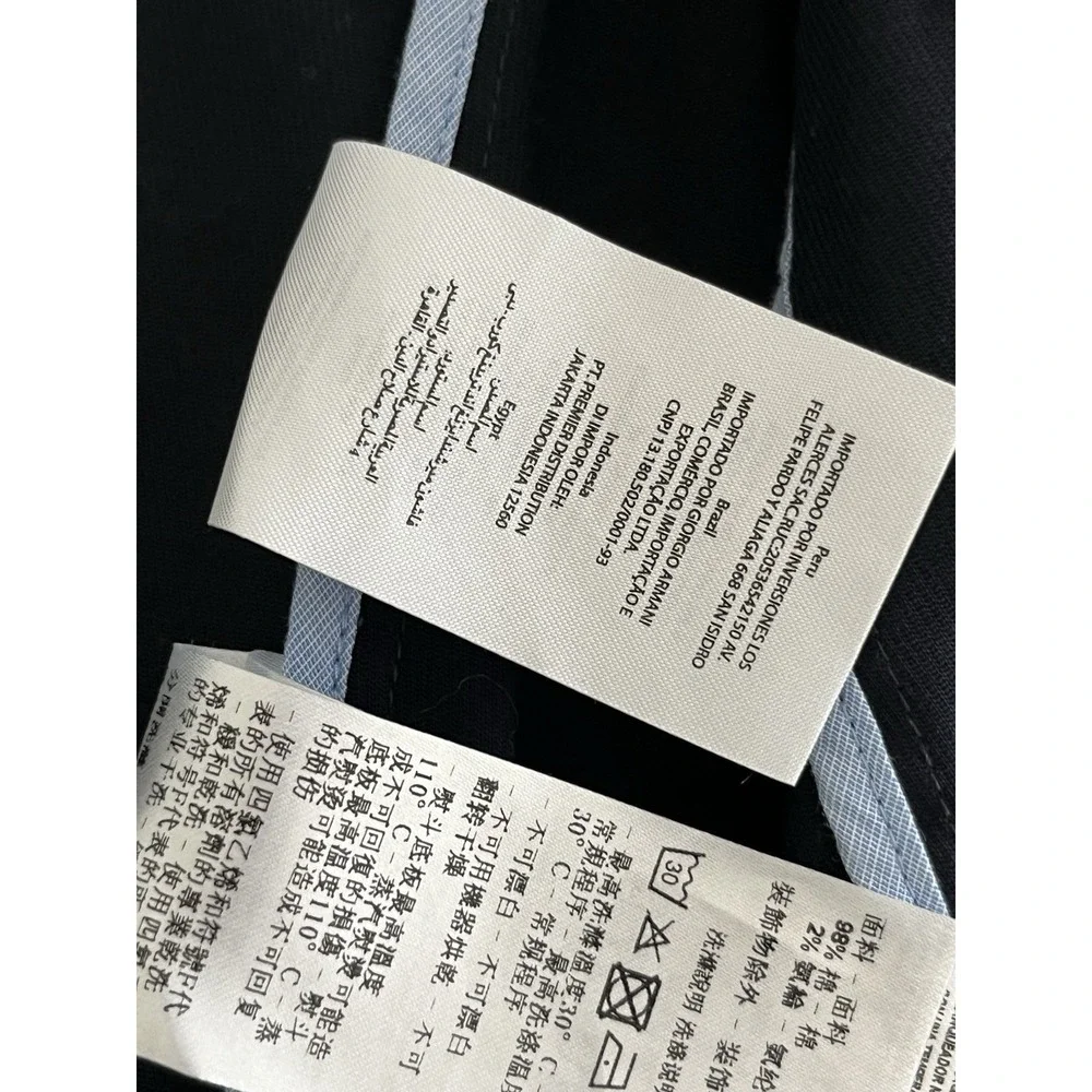 New Armani Exchange Men's Blue Blazer, Suit Jacket, Size 40
